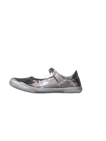 Girls Black patent Froddo Mia school shoe