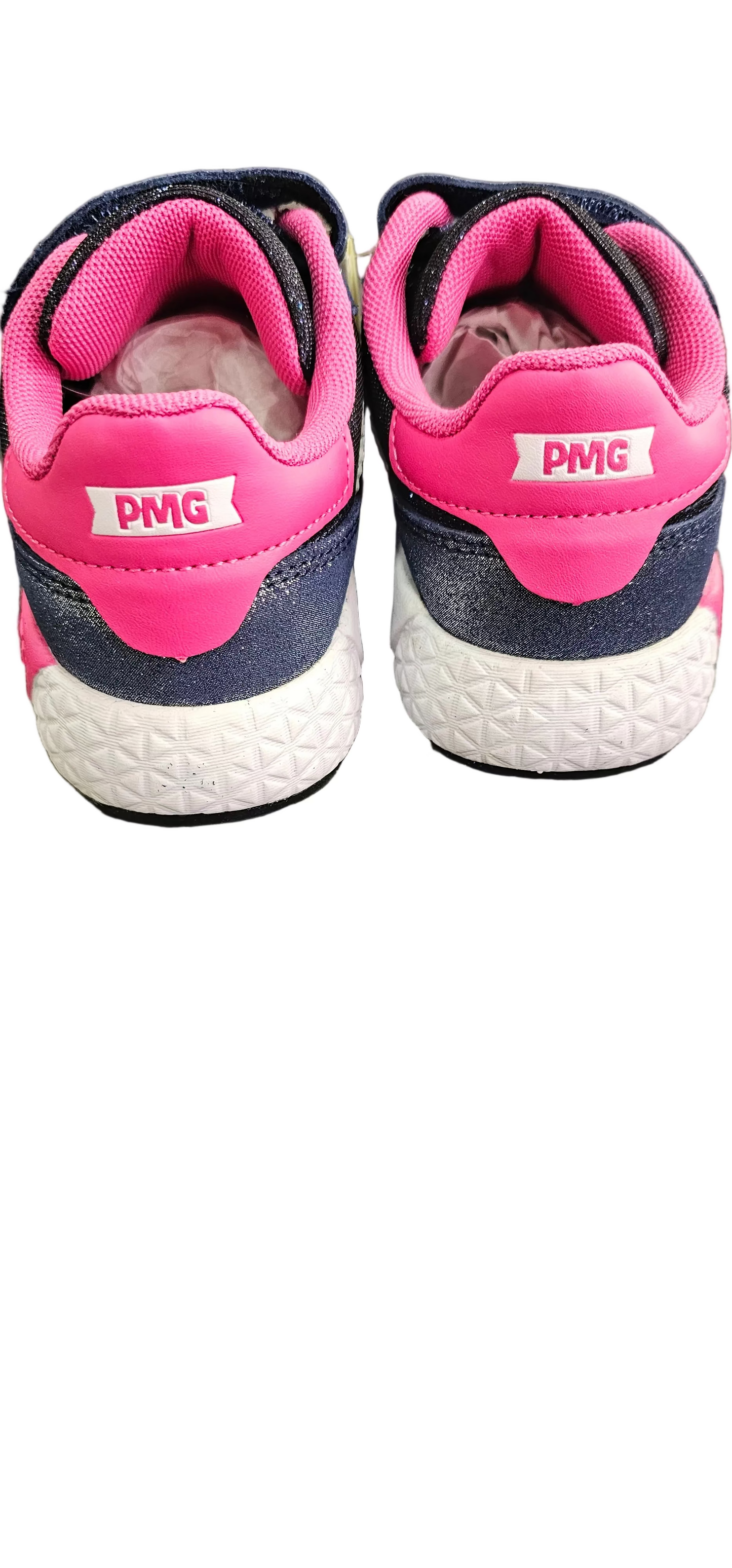Primigi navy pink sparkle trainer