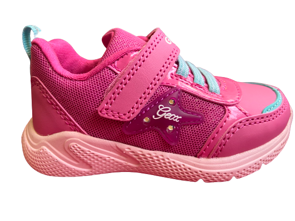 Girls Geox B.Sprintye Light Up Trainers