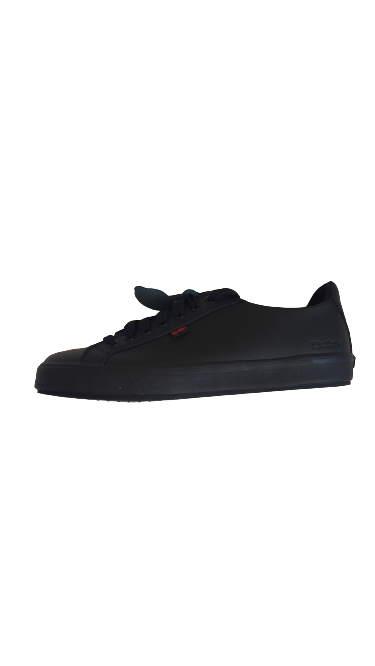 Kickers Tovni Lacer black leather shoe