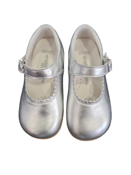 Andanine silver mary jane shoe